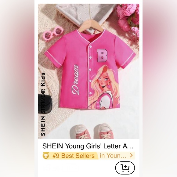 BNIB GIRLS Button Down short sleeve  shirt 6 Y - Picture 3 of 12